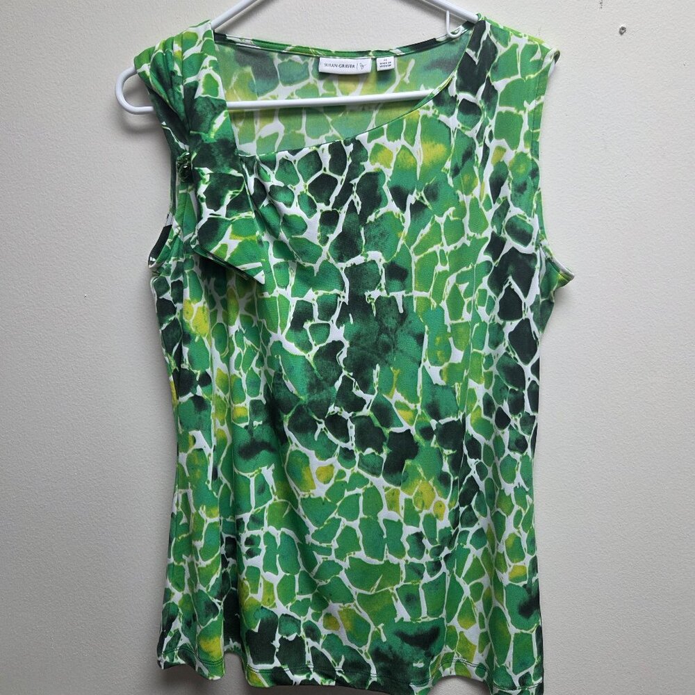 Women's Embellished Medium Sleeveless Top